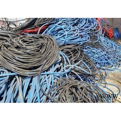 江苏地区专业回收废旧电缆线2吨