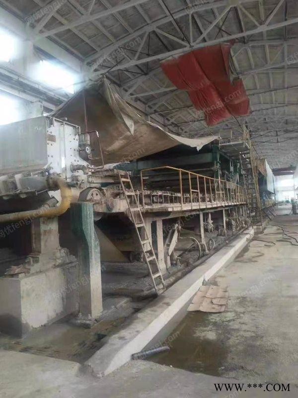 长期回收3400型二叠网多缸高强瓦楞造纸机图1