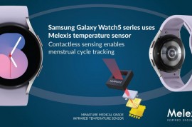 Galaxy Watch5系列搭载Melexis温度传感器芯片，引入生理周期跟踪功能